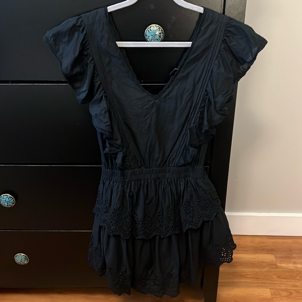 PROJECT GAP organic cotton eyelet mini dress
